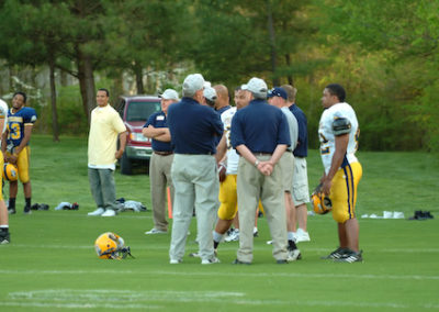 coaches on field