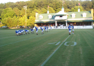 players on field