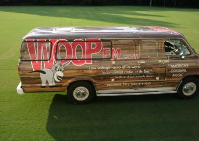 WOOP FM van
